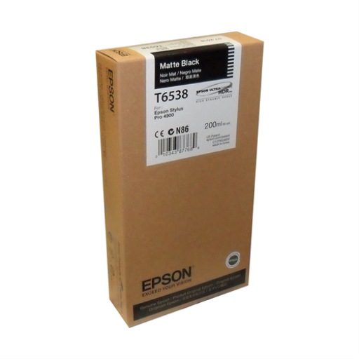 T653800 EPSON STYLUS PRO 4900 MATTE BLACK 200ML