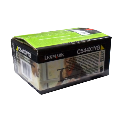 Lexmark C/X544,546,X548 Yellow Return Program 4K Toner Cartridge