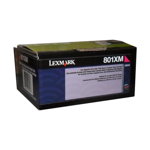 Lexmark CX510 Magenta Return Program 4K Toner Cartridge