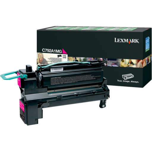 Lexmark C792, X792 Magenta Return Program Print Car