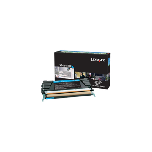 Lexmark X748 Cyan Return Program 10K Toner Cartridge