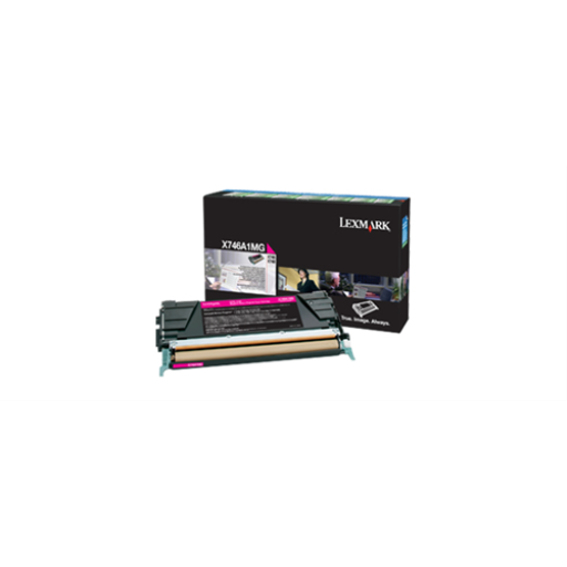 Lexmark X746,748 Magenta Return Program 7K Toner Cartridge