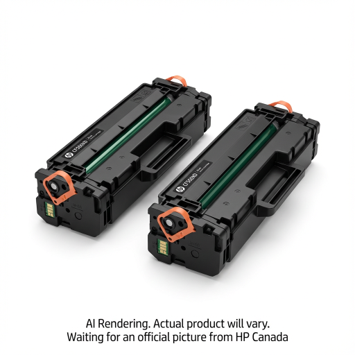 HP 202X 2-pack High Yield Black Original LaserJet Toner Cartridges