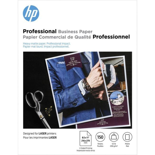 4WN05A HP BROCHURE LASER MATTE PAPER 8.5 X11 150 SHEETS 200G