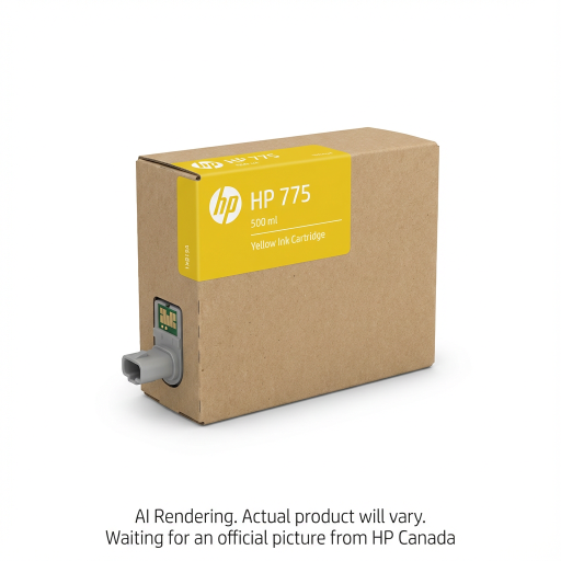 1XB19A HP HP 775 500ml Yellow DesignJet Ink Cartridge