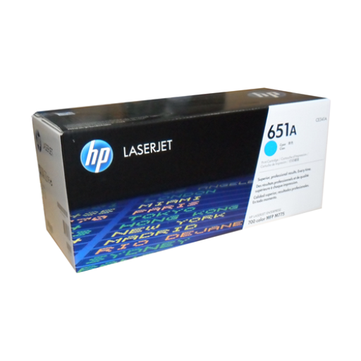651A CYAN HP LaserJet 700 Color MFP 775 Cyan Crtg