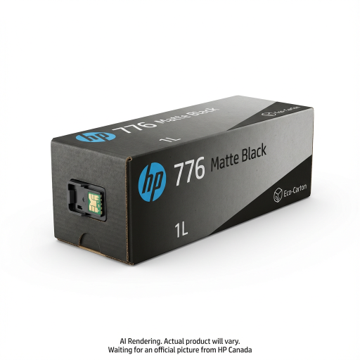 1XB12A HP HP 776 1L Matte Black DesignJet Ink Cartridge
