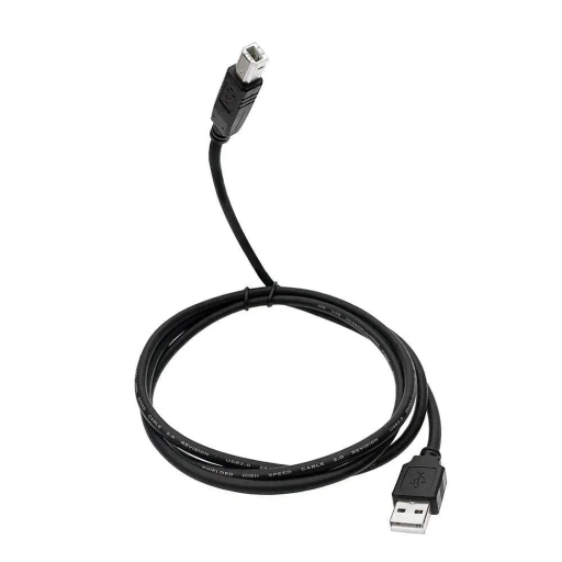 Mlink - USB 2.0 Type A to Type B Cable, Black - 4.5m (15')