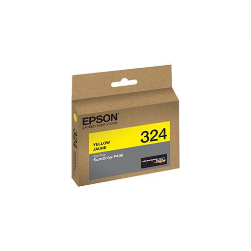 T324420 EPSON T324 ULTRACHROME HG2 Yellow Ink Cartridge, Sta