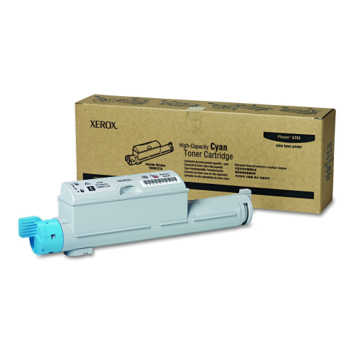 106R01218 Cyan High Capacity Toner Cartridge, Phaser 6360