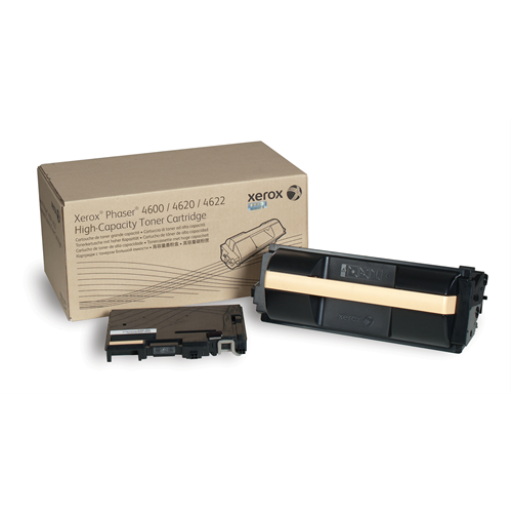 106R01535 High Capacity Toner Cartridge, Phaser 4600/4620/4622 (30,000 Pages) Includes Waste Toner Bottle