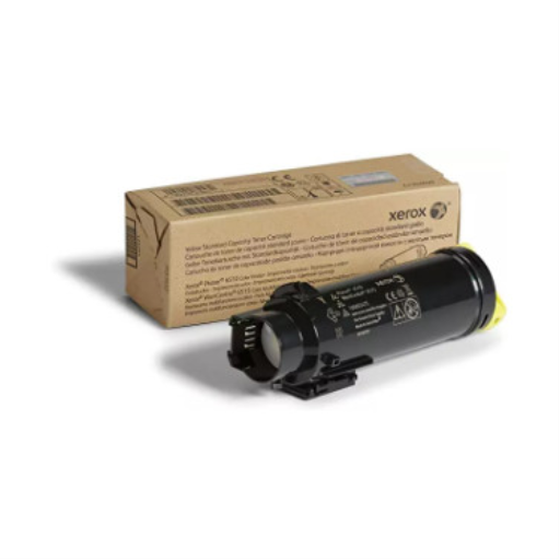 Genuine Xerox Standard Capacity Toner, Yellow phaser 6510, 6515