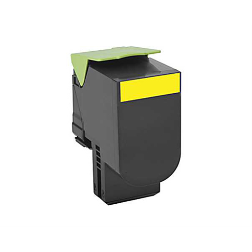 Lexmark CX310, 410, 510 Yellow 2K Toner Cartridge Part no.: 80C0S40