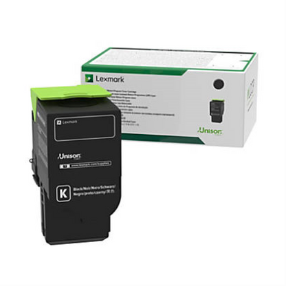 Lexmark C/MC2325, 2425, 2535, MC2640 Black Return Programme 3K Toner Cartridge Part no.: C231HK0