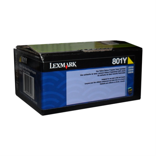 Lexmark CX310,410,510 Yellow Return Program 1K Toner Cartridge
