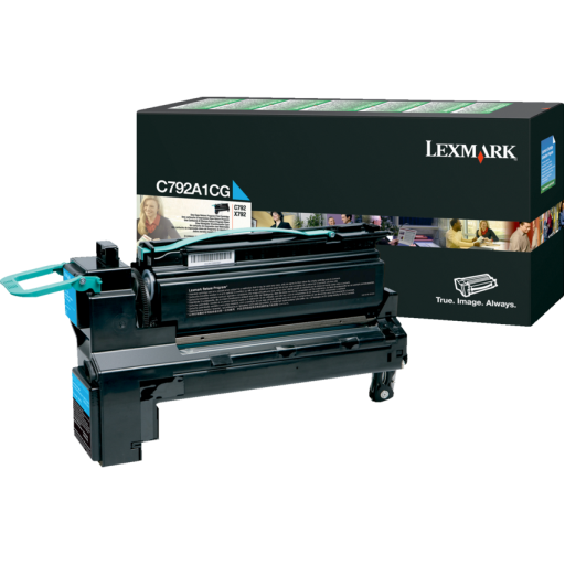 Lexmark C792, X792 Cyan Return Program Print Cartri