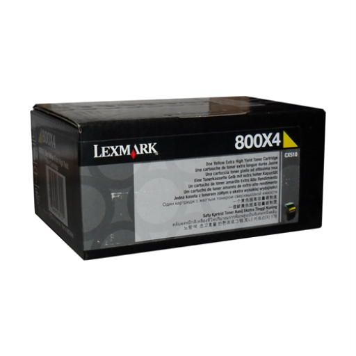 Lexmark CX510 Yellow 4K Toner Cartridge