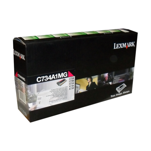 Lexmark C/X734,746,X738 Magenta Return Program 6K Toner Cartridge