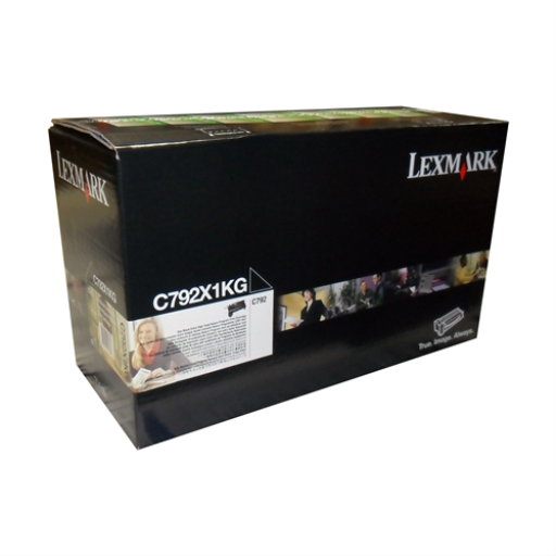 Lexmark C/X792 Black Return Program 20K Print Cartridge