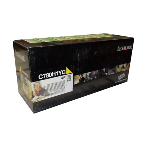 Lexmark C780,C/X782,782XL Yellow Return Program 10K Print Cartridge