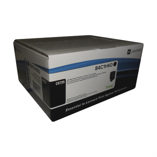 Lexmark CX725 Black Return Program 25K Toner Cartridge