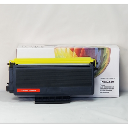 CTTN580/TN650 COMPATIBLE BROTHER TN580/TN650 BLACK