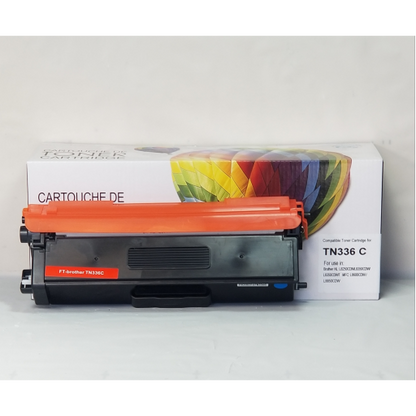 CTTN336C RECYCLED BROTHER TN336 CYAN