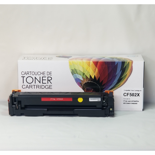CTCF502X COMPATIBLE HP YELLOW TONER/Canon 054H 3025C001