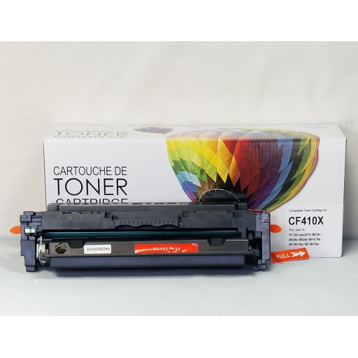 CTCF410X COMPATIBLE HP #410X HY BLACK TONER FOR M452DN/M452