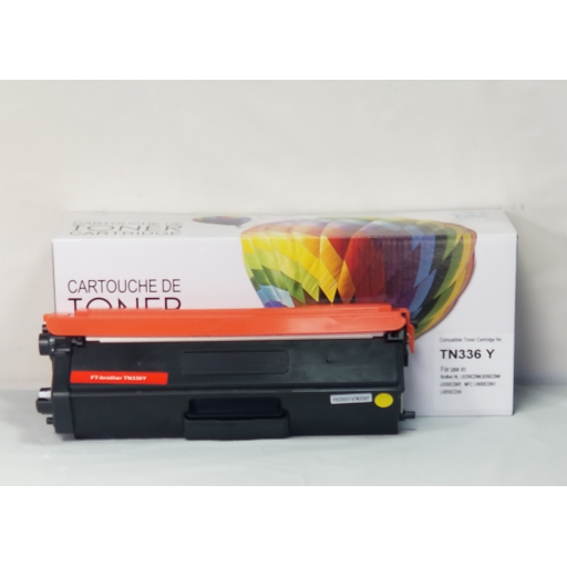 CTTN336Y RECYCLED BROTHER TN336 YELLOW