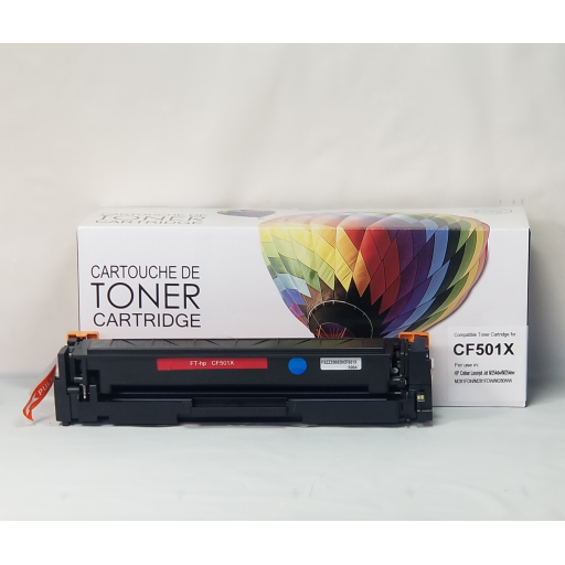 CTCF501X COMPATIBLE HP CYAN TONER/Canon 054H 3027C001
