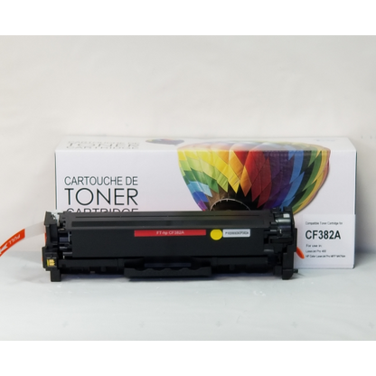 CTCF382A COMPATIBLE HP #312A YELLOW TONER FOR M476DN, M476D