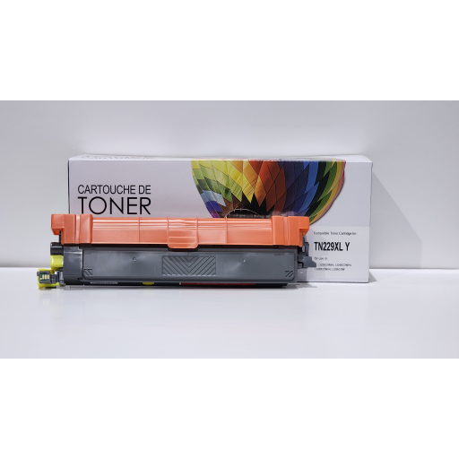 Compatible TN229XLY Brother Yellow Toner