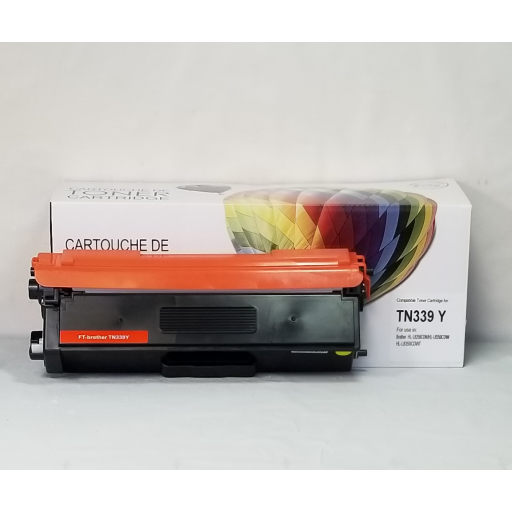 CTTN339Y RECYCLED BROTHER TN339 YELLOW