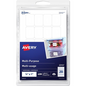 Avery? Multi-Purpose Removable Labels for Laser and Inkjet Printers, ?" x 1"  Removable Matte White Paper / White / Removable
