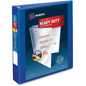 Avery View 1?" HD View Binder, Pacific Blue, Gap Free D-Ring, 400 sheet capacity (w/out consumer packaging)
