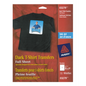 3279 DARK TSHIRT TRANSFER SHEETS, 8 1/2" X 11", 5 SHEETS/EN