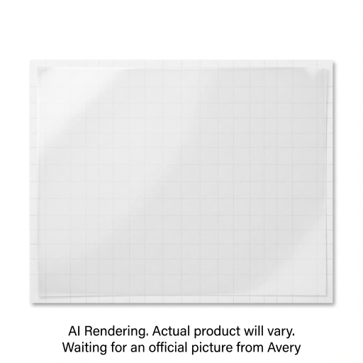 Avery Laser Clear Static Cling Labels, 8?" x 11", Repositionable, 8 sheets/env, 8 labels/env *non-PTE