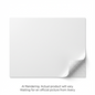Avery Laser White Printable Vinyl, 8" x 10?", Removable, 8 sheets/env, 8 labels/env