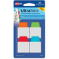 74763 AVERY ULTRATABS MINI 1? X 1-1/2? PRIMARY COLORS, RED,