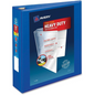 Avery View 2" HD View Binder, Pacific Blue, Gap Free D-Ring, 540 sheet capacity