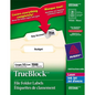 5566 FILING LABELS, TRUEBLOCK, 37/16" X 2/3", PERMANENT, WH