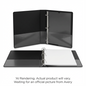 Avery View 2" Durable View Binder, Black, Gap Free D-Ring, 500 sheet capacity