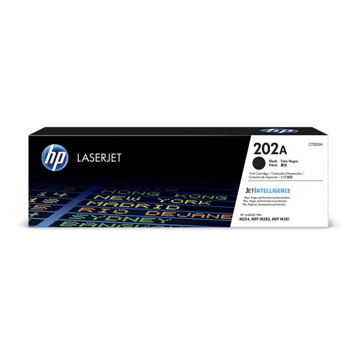HP 202A Black LaserJet Toner Cartridge