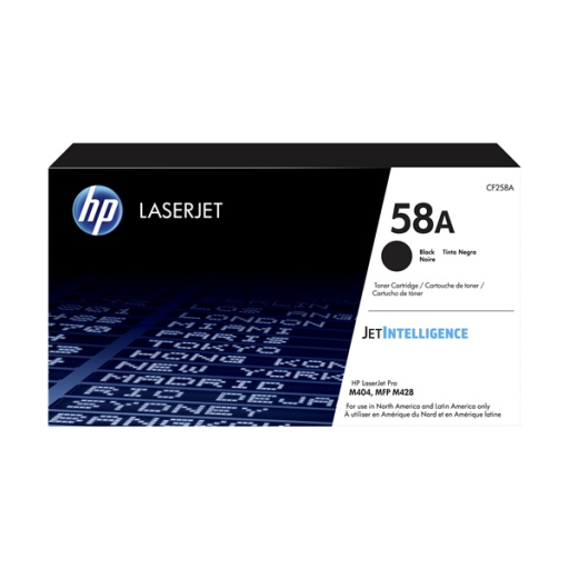 TONER HP CF258A 58A BLACK