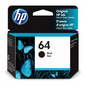 HP 64 Black Original Ink Cartridge