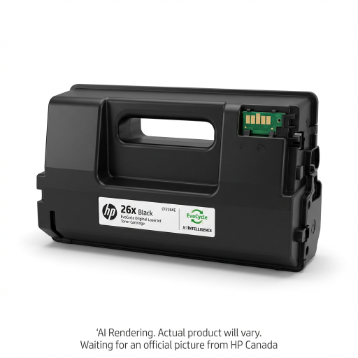 HP 26X Black EvoCycle Original LaserJet Toner Cartridge