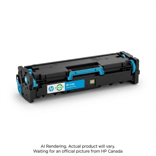 HP 414X Cyan EvoCycle Original LaserJet Toner Cartridge