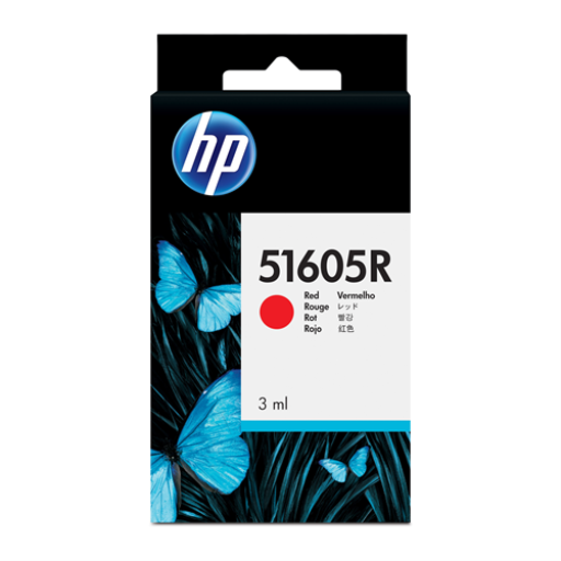 51605R HP HC RED JETPAPER INK CTG