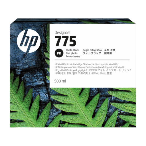 1XB21A HP HP 775 500ml Photo Black DesignJet Ink Cartridge